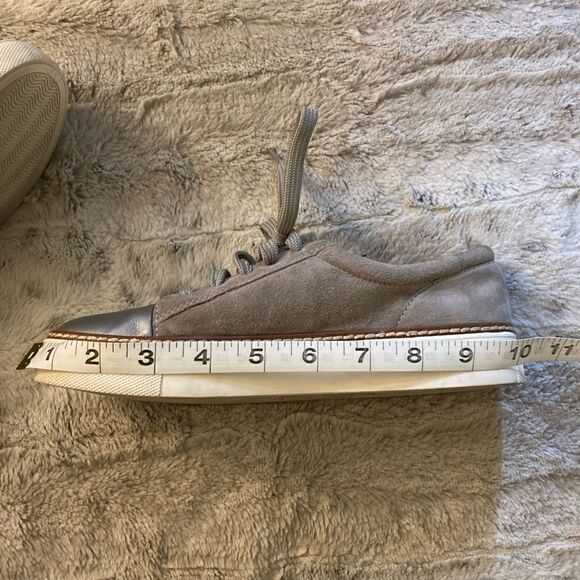 𝅺: : Caslon Suede Metallic & Grey Sneakers : :​ - Picture 13 of 14